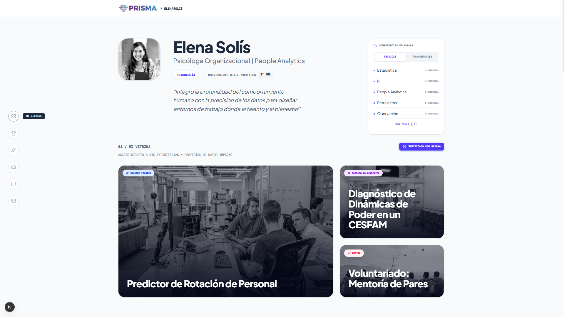 Demo Interactivo de Prisma